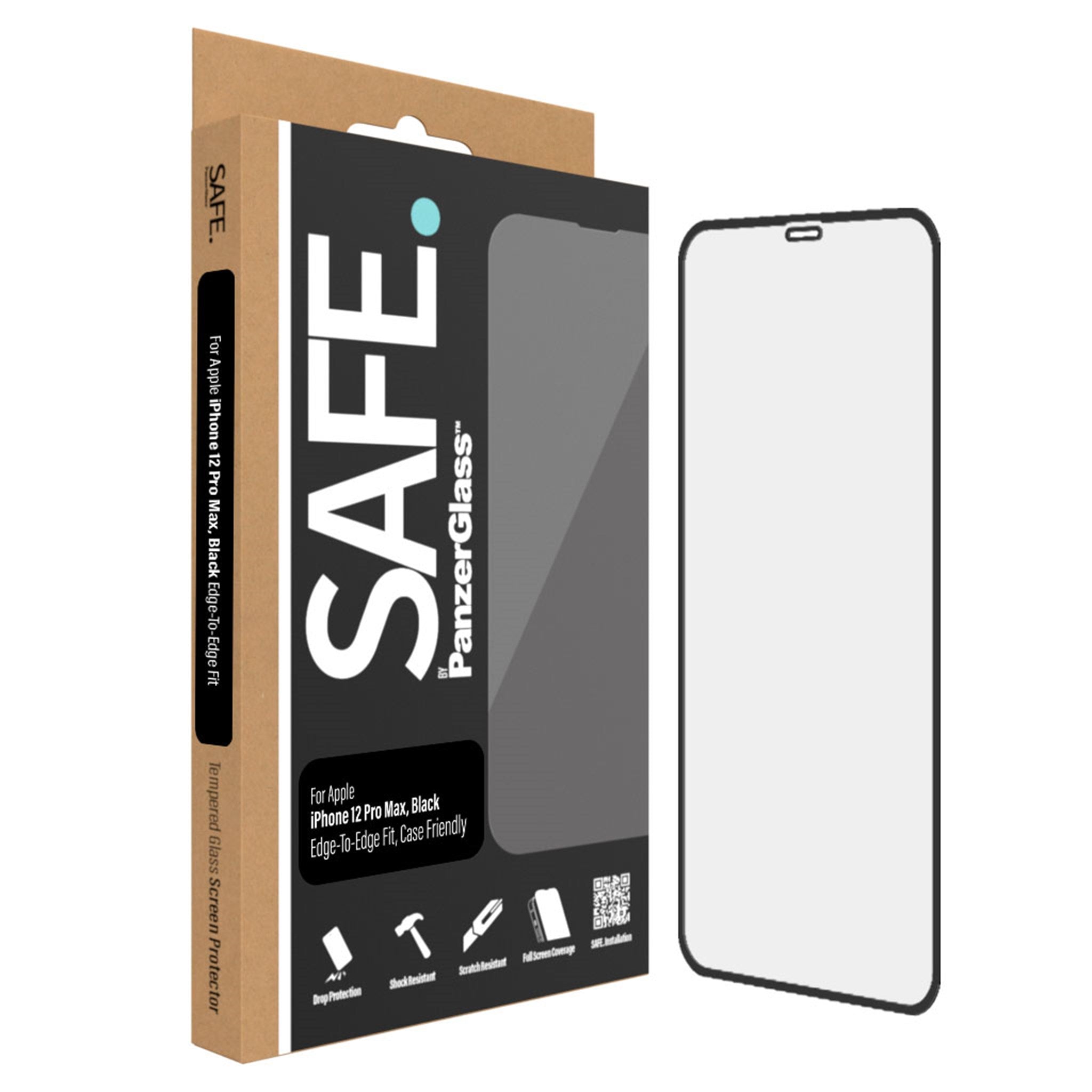 SAFE. by PanzerGlass® Screen Protector iPhone 12 Pro Max | Edge-to-Edge